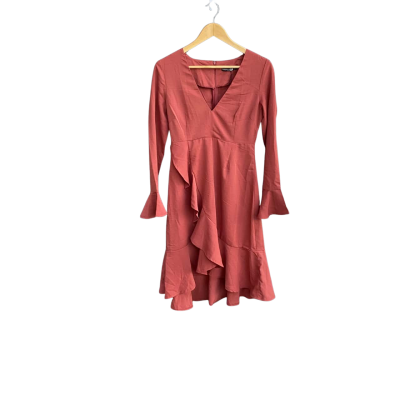Boohoo Womens Size 12 Midi Dress Rose