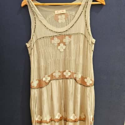 Alannah Hill Womens  Size 10 Cocktail Dress Grey / Pattern 