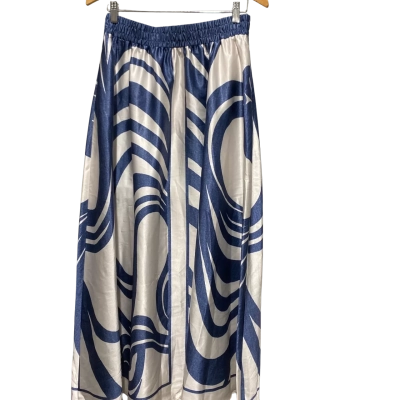 Sheike Womens  Size 14 Maxi Skirt Blue / White 
