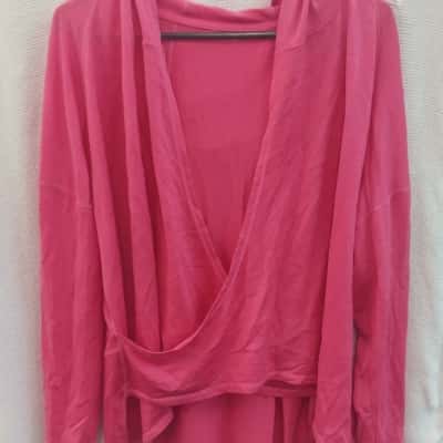  Womens Isobar Size XXL Long Sleeve Top Pink  