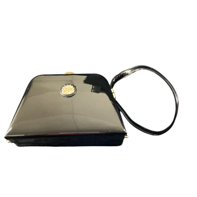 Vera May Reflective Black Handbag