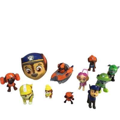 Paw Patrol Figures as pictured