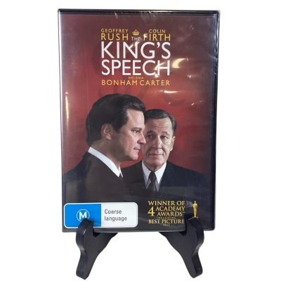 DVD - The Kings Speech (M) 2010 (New Sealed)
