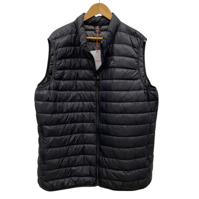 Macpac Mens Size XXXL Sleeveless Puffer Jacket Black RRP$180