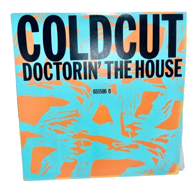 COLDCUT Doctoring the HouseVinyl LP Record