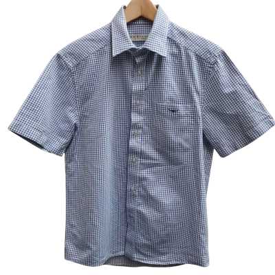 RM Williams Mens Size S 100% Cotton Short Sleeve Shirt