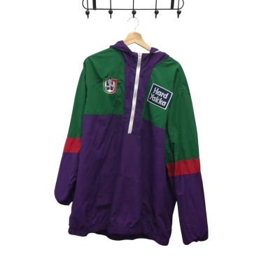 Football Classics Fremantle Dockers Mens  Size XXXL Windbreaker Green / Purple 