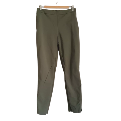 Basque Womens  Size 10 Straight Leg Pants Olive 