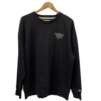 Tommy Jeans Mens  Size L Sweatshirt Black  