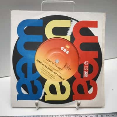 Scandal Patty Smyth The Warrior 1984 CBS Records 7 Inch Vinyl Single Less Than Half