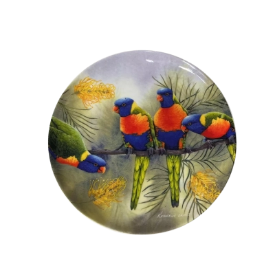 Maxwell & Williams Birds of Australia "Lorikeets" Fine Bone Plate