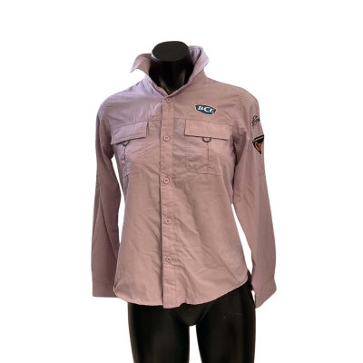 BCF Womens  Size 10 Pink  Fishing shirt 