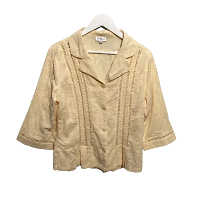 Millers Womens  Size 16 3/4 Sleeve Top Peach 