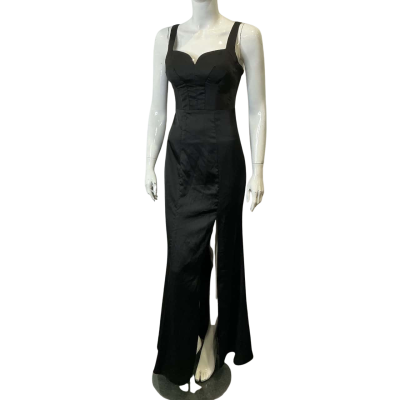 Bariano size 8 beautiful black gown 