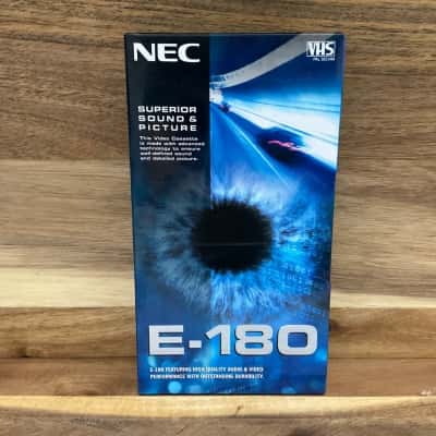 Blank NEC E-180 Superior Sound & Picture VHS Tape (B16)