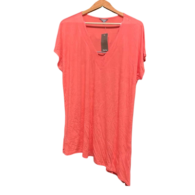 Katies Womens  Size XL Sleeveless Top Peach 