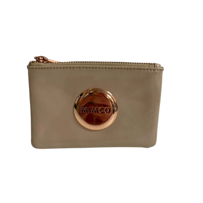 Mimco Womens Pouch Tan/Rosegold 