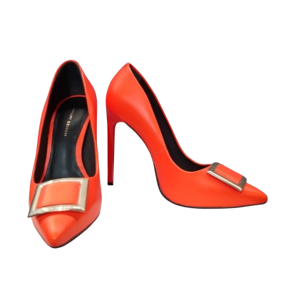 Kurt Geiger Women's  Size 38 Orange Heels