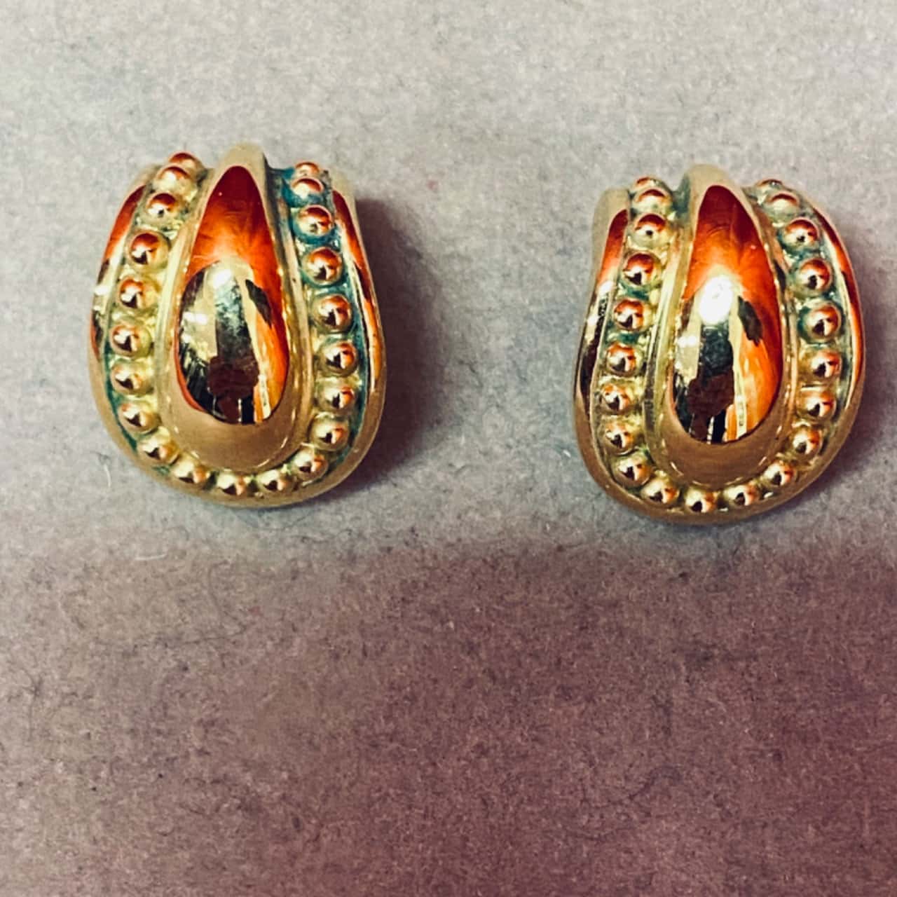 Oroton Womens Clip On Earrings Gold (s)