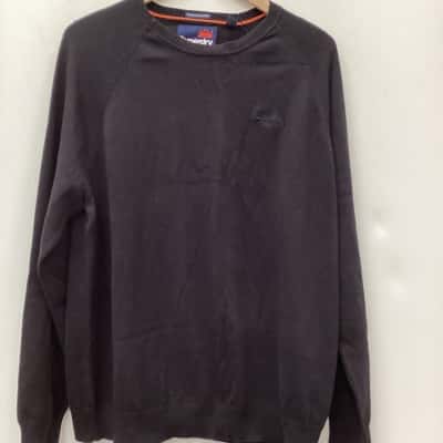 Superdry Mens  Size XXXL Black  jumper