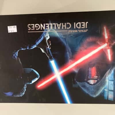 Lenovo Star Wars Jedi challenges phone game with lightsaber toy/controller & head mount peripherals