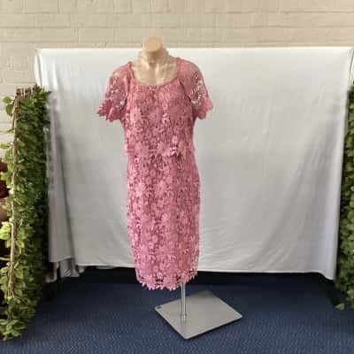 Size 16 Liz Jordan Lace Dress Zephyr 