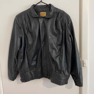 Sujari  Vintage Womens  Size 5 (M) Leather Jacket Black  