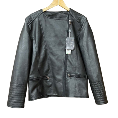 BNWT BV Clothing Mens Black Moto Jacket  