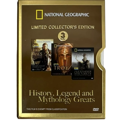 National Geographic (3 DVDs) - History, Legend and Mythology Greats
