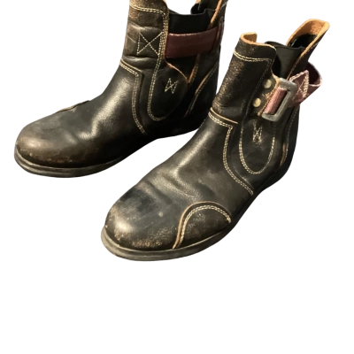 Fly London boots vintage look  Size 38 Black  / Brown 