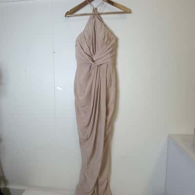 Zimmermann Womens  Size 8 Cocktail Dress Champagne 