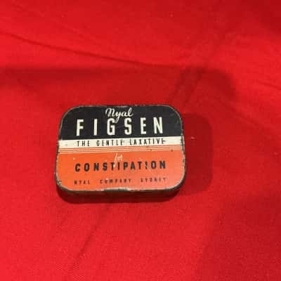 Vintage Nyal Figsen Laxative Tin 