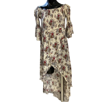 Silver Wishes Womens  Size 16 Casual Dress Floral / White 