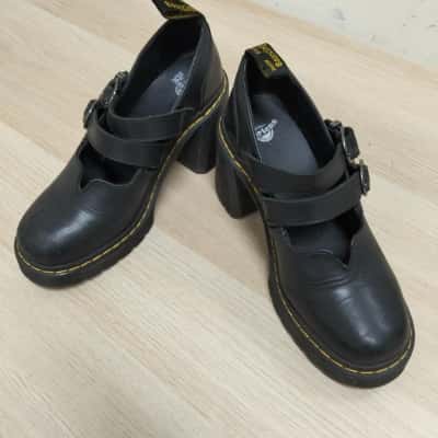 Dr Martens Womens  Size 39 Black Eviee Sendal VGUC