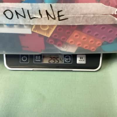 Title: Bulk Lot Genuine LEGO Bricks – 2.954kg – Mixed Pieces & Colours – Massive Value