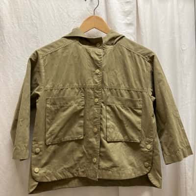Zara Kids Size 7 Jackets Green 
