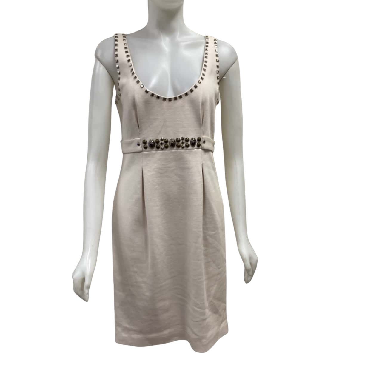 Rebecca Taylor Womens Size 10 Midi Dress Cream