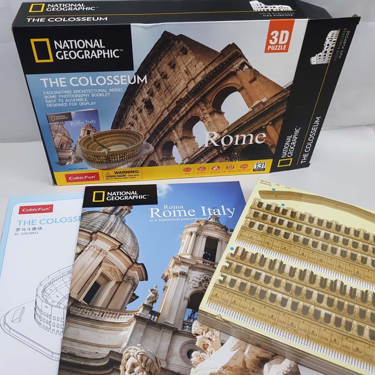 The Colosseum 3D Puzzle National Geographic