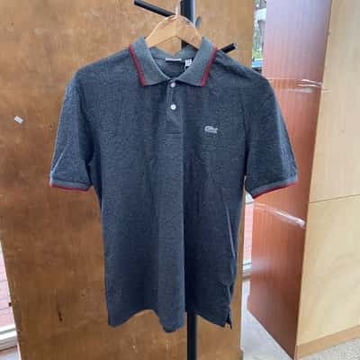 Lacoste Mens ‘Marenchlophylle Warn’ 100% cotton XL classic fit shirt 