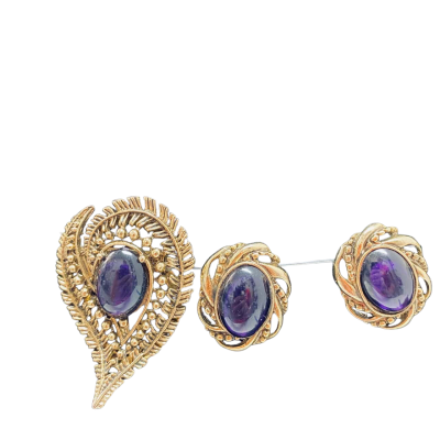  Womens Costume Jewellery Bundle including Brooches and Earrings 