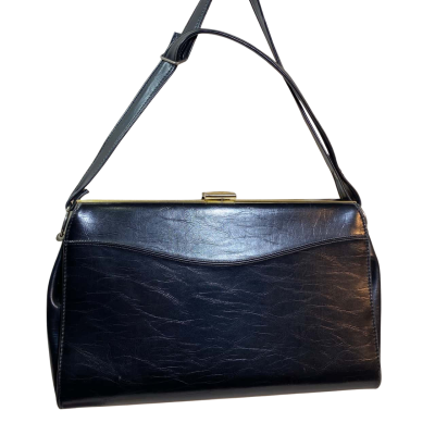  Womens Lanza Black Handbag 33x21x8 cm