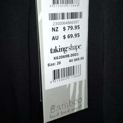 Taking Shape Womens  Size 20 Leggings Black  