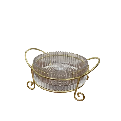 Mikasa Diamond Fire Hostess Bowl 
