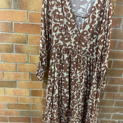  Womens  Salty crush Size 16 Maxi Dress Floral 