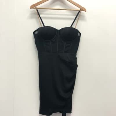 Meshki Womens  Size XL Mini Dress Black  BNWT