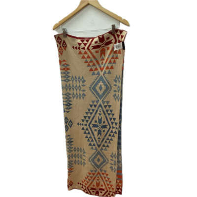 Pendleton Womens Scarf/Wrap Size One Size Beige / Orange / Red 