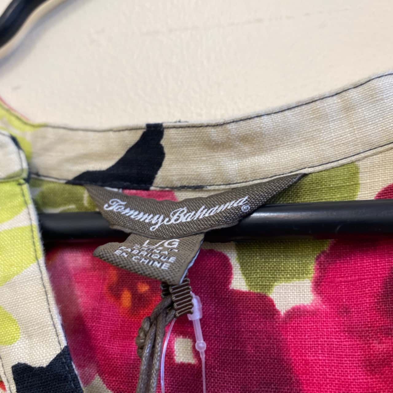 Tommy Bahama Womens Size L Midi Dress Multicoloured (s)