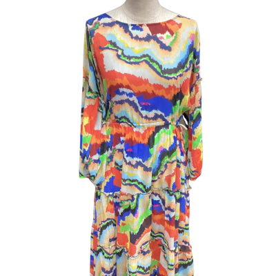 Gorman Womens  Size 10 Midi Dress Pattern Multicoloured 