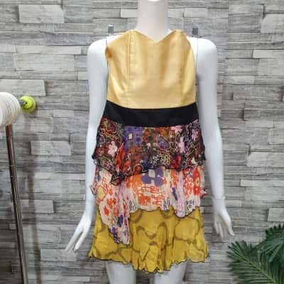  Women's  Size 8 Casual Dress / Party Dress / Strapless Dress Floral / Multicoloured / Other / Pink  / Red / Yellow 