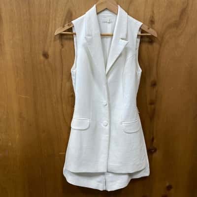 Kookai Cream Playsuit Size 34